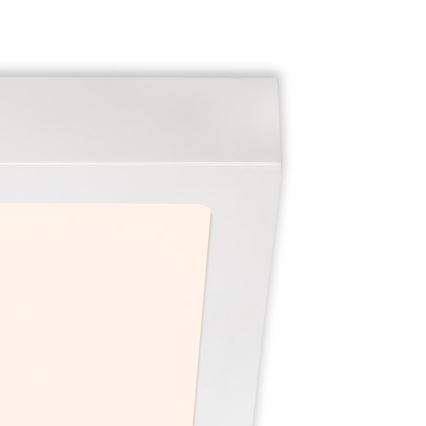 Briloner 7123-016 - LED-стельовий світильник FIRE, 12 Вт, 230 В, 3000 К, 17x17 см, білий