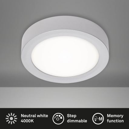 Briloner 7124-414 - Стельовий LED світильник з регулюванням яскравості FIRE LED/12W/230V 4000K