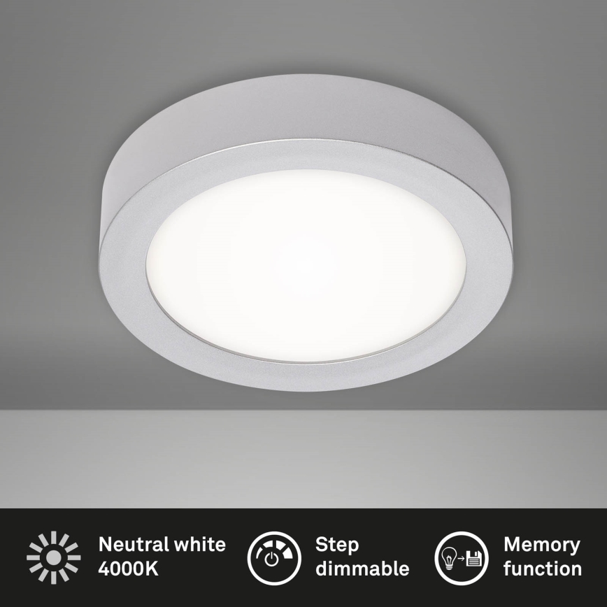 Briloner 7124-414 - Стельовий LED світильник з регулюванням яскравості FIRE LED/12W/230V 4000K