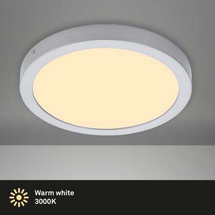 Briloner 7132-014 - Світлодіодний стельовий світильник для ванної кімнати FIRE LED/21W/230V 3000K IP44