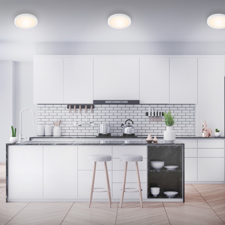 Briloner 7141-016 - Светодиодный потолочный светильник FIRE LED/21W/230V