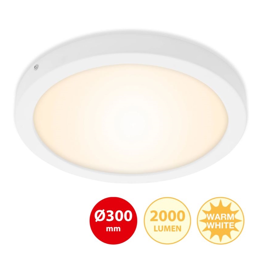 Briloner 7141-016 - Светодиодный потолочный светильник FIRE LED/21W/230V