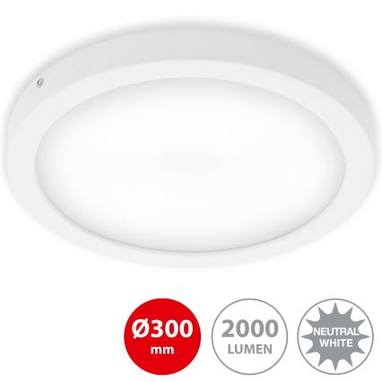 Briloner 7141-416 - Светодиодный потолочный светильник FIRE LED/21W/230V