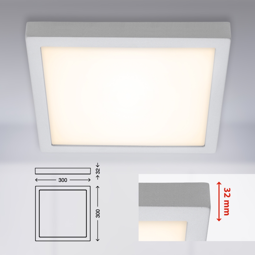 Briloner 7142-014 - Стельовий LED світильник FIRE LED/21W/230V 3000K