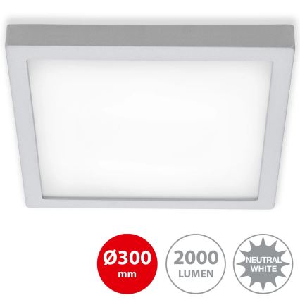 Briloner 7142-414 - Светодиодный потолочный светильник FIRE LED/21W/230V 4000K
