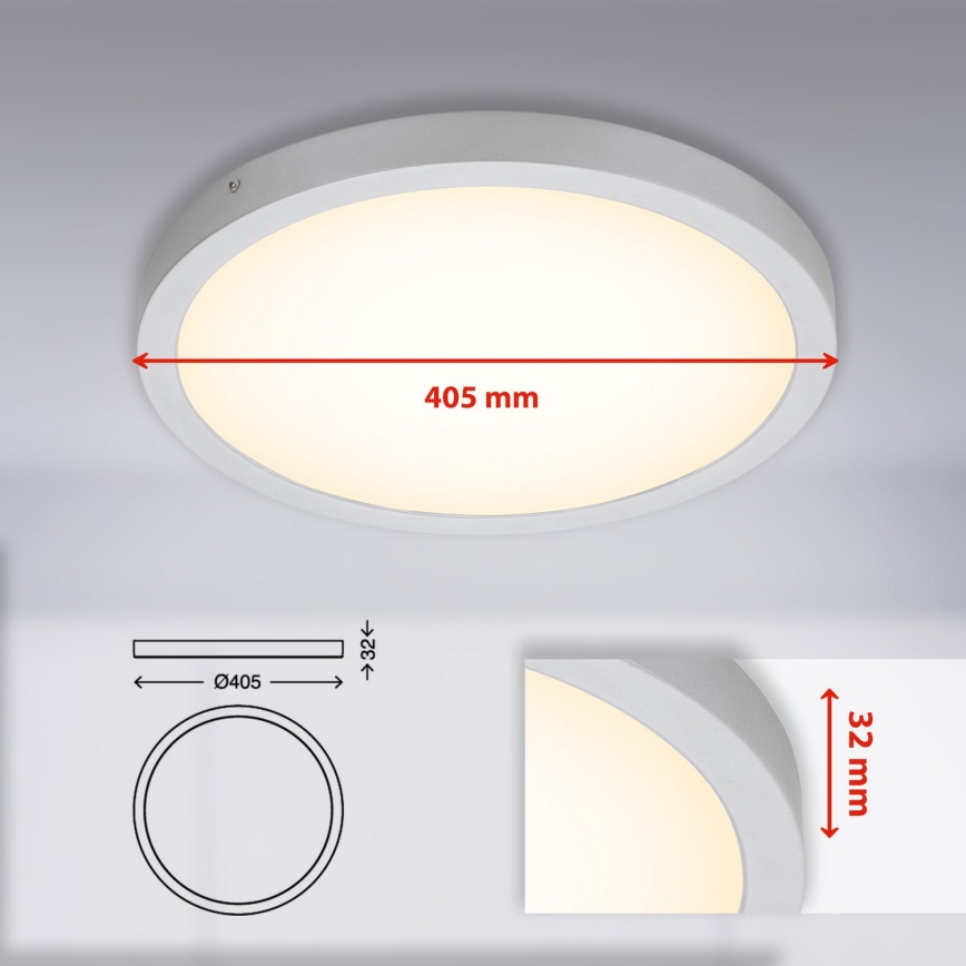 Briloner 7143-014 - Стельовий LED світильник FIRE LED/24,5W/230V 3000K