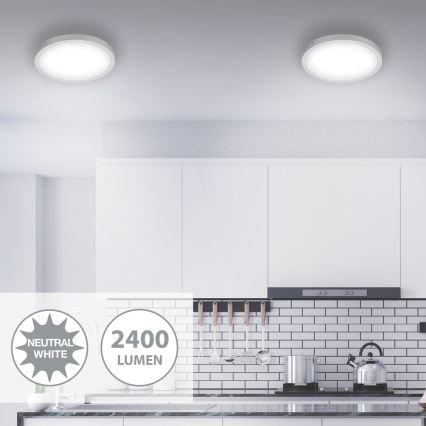 Briloner 7143-414 - Светодиодный потолочный светильник FIRE LED/24,5W/230V 4000K