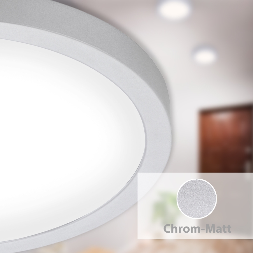 Briloner 7143-414 - Светодиодный потолочный светильник FIRE LED/24,5W/230V 4000K