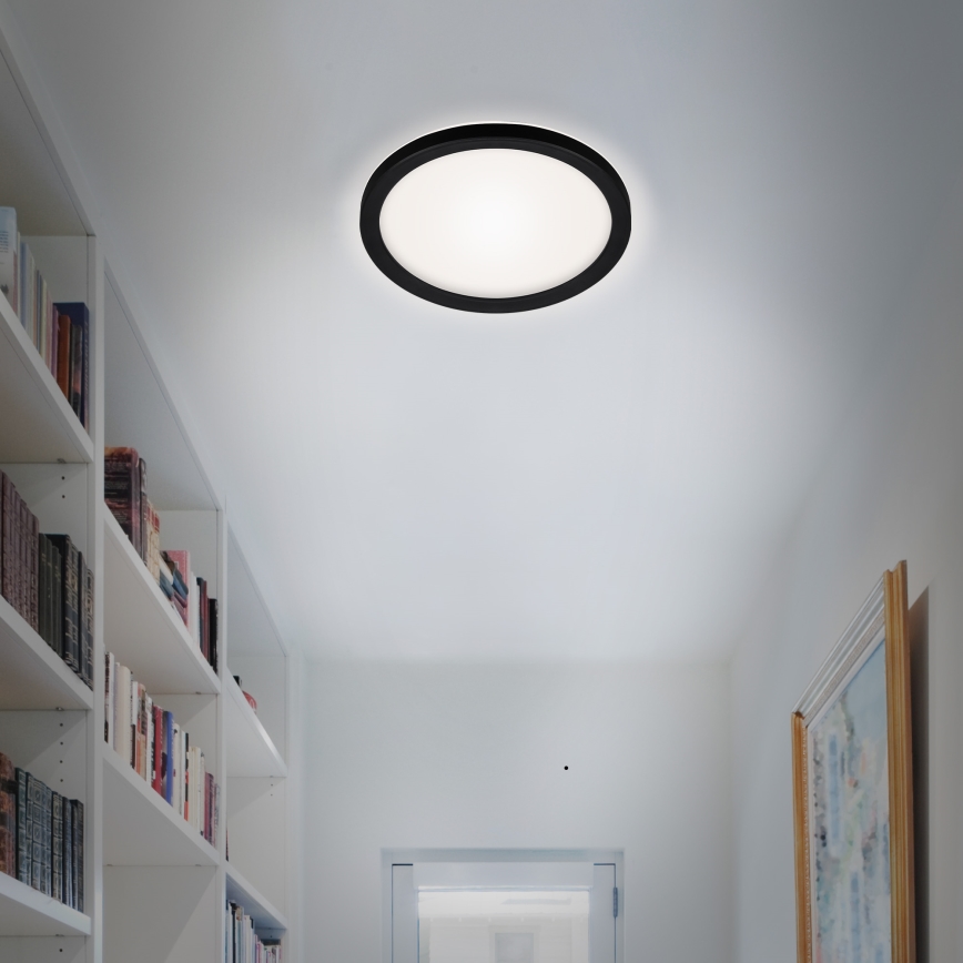Briloner 7150-415 - Светодиодный потолочный светильник SLIM LED/12W/230V ⌀ 19 cm