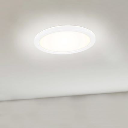 Briloner 7150-416 - Светодиодный потолочный светильник SLIM LED/12W/230V ⌀ 19 см