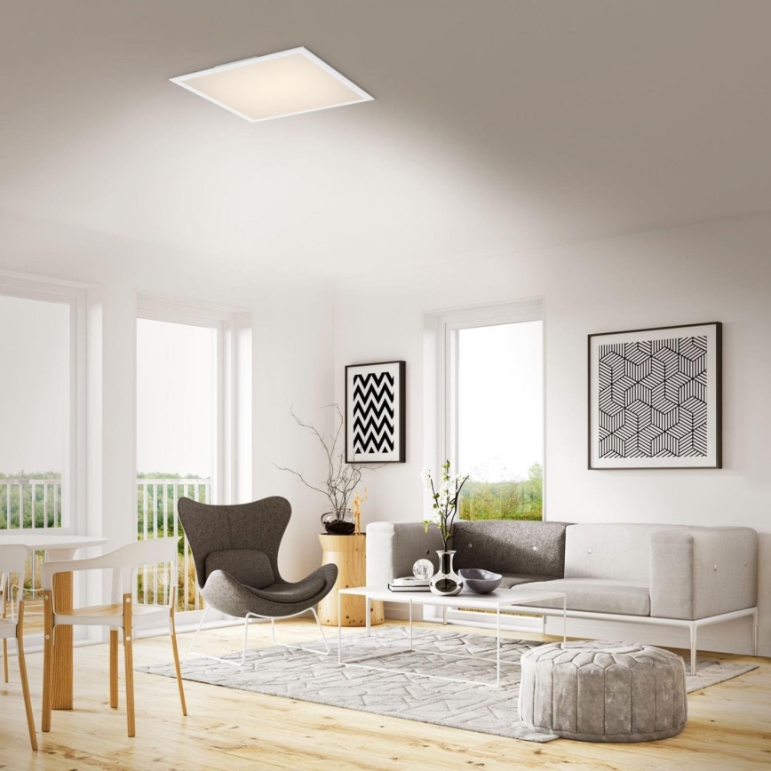 Briloner 7152-016 - Светодиодная припотолочная RGB-панель с регулированием яркости COLOUR LED/24W/230V 3000-6500K + дистанционное управление