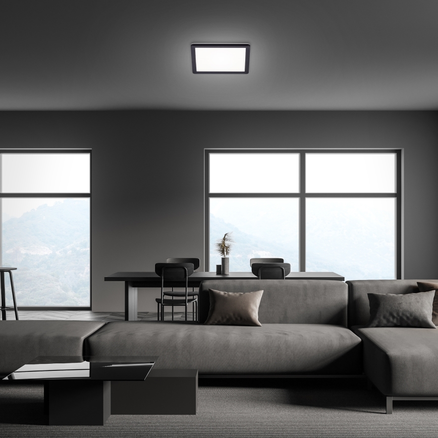 Briloner 7153-415 - Світлодіодний стельовий світильник SLIM LED/12W/230V 19x19 cm