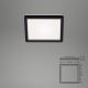 Briloner 7153-415 - Світлодіодний стельовий світильник SLIM LED/12W/230V 19x19 cm