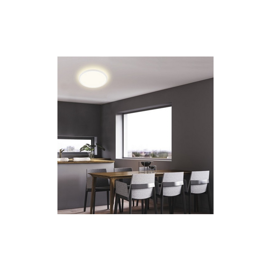 Briloner 7155-416 - Светодиодный потолочный светильник SLIM LED/18W/230V
