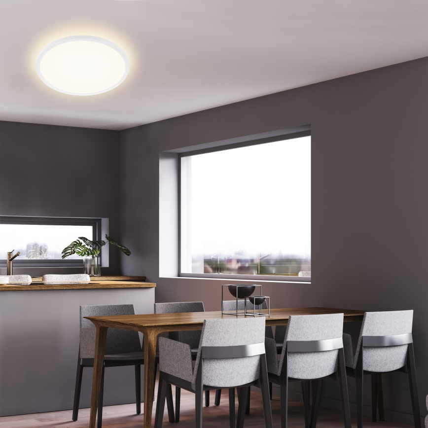 Briloner 7157-416 - Світлодіодний стельовий світильник SLIM LED/22W/230V діаметр 42 cm