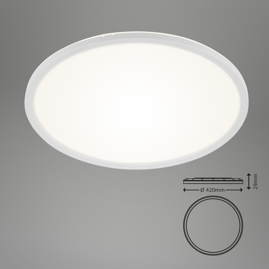 Briloner 7157-416 - Світлодіодний стельовий світильник SLIM LED/22W/230V діаметр 42 cm