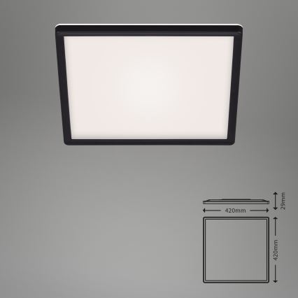 Briloner 7158-415 - Світлодіодний стельовий світильник SLIM LED/22W/230V 42x42 cm