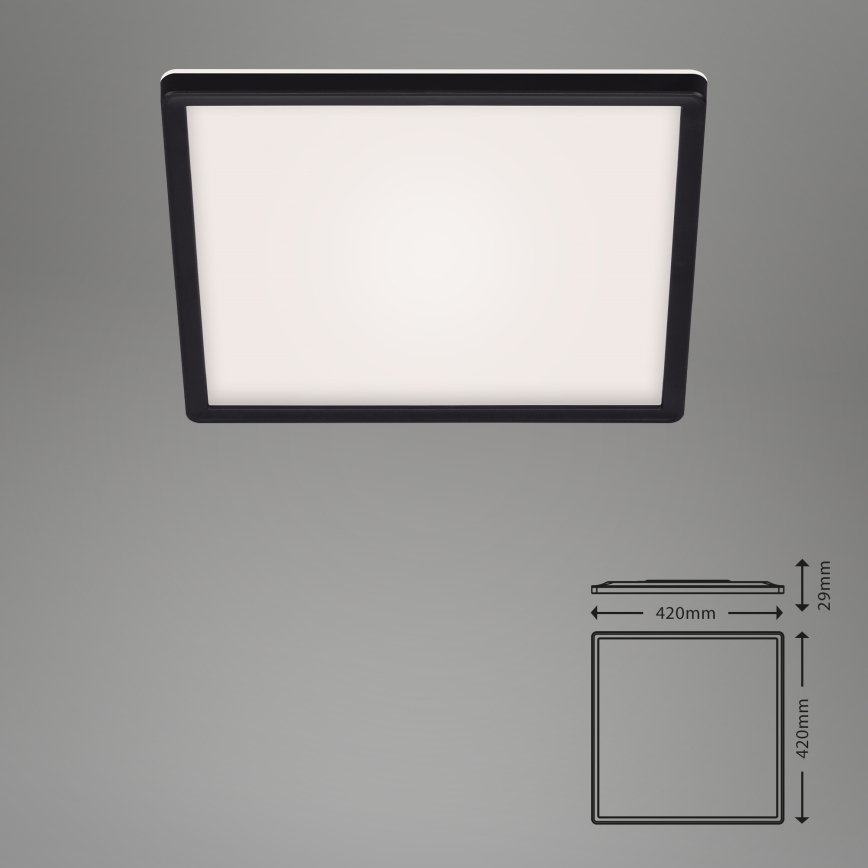 Briloner 7158-415 - Світлодіодний стельовий світильник SLIM LED/22W/230V 42x42 cm