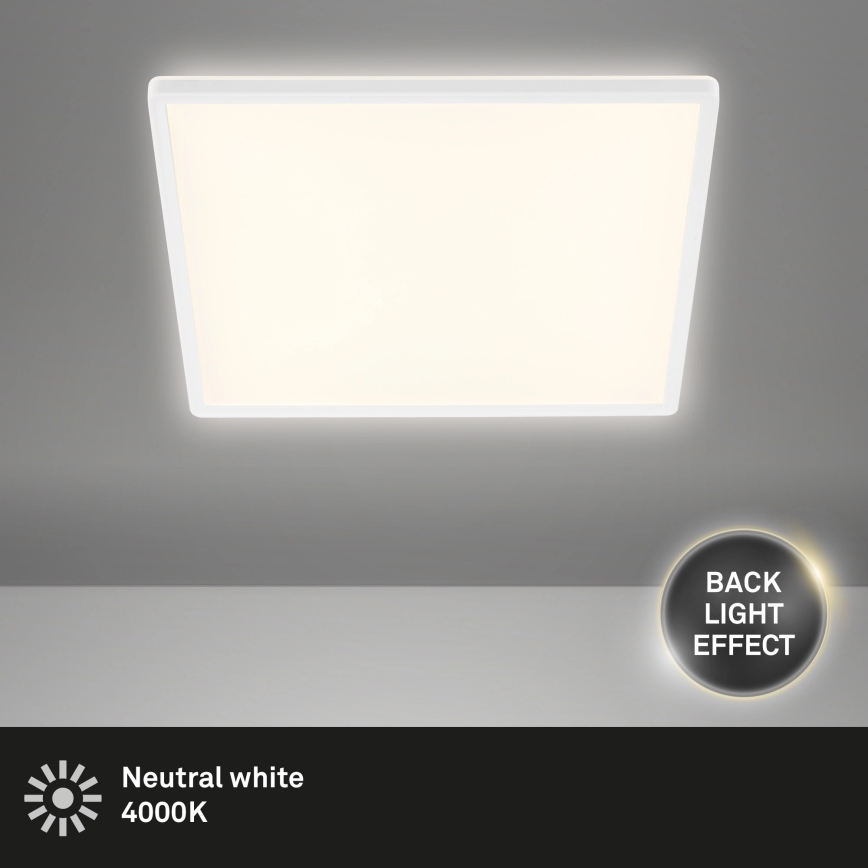 Briloner 7158-416 - Світлодіодний стельовий світильник SLIM LED/22W/230V 42x42 cm