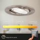 Briloner 7182-032 - Набор 3x светодиодных диммируемых светильника для ванной комнаты 1xGU10/5W/230V IP23