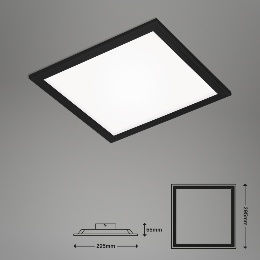 Briloner 7191-015 - Стельовий LED світильник SIMPLE LED/12W/230V