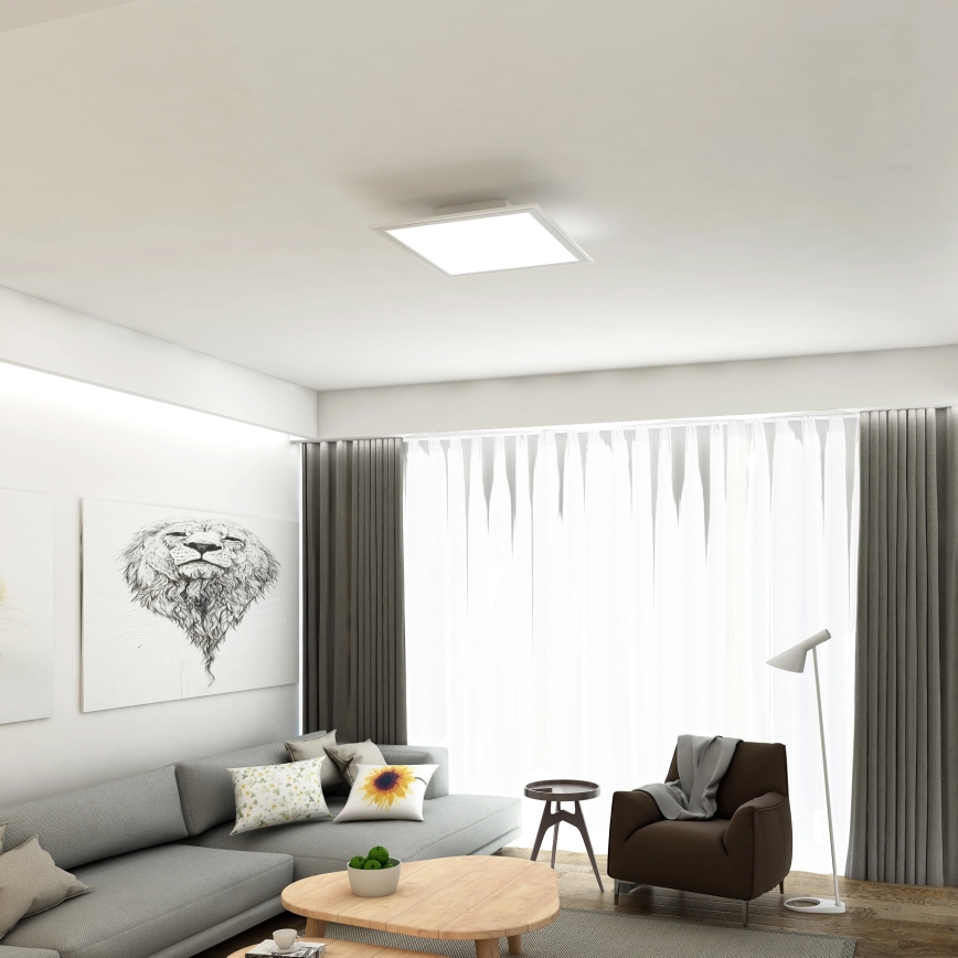Briloner 7194-016 - Стельовий LED світильник з регулюванням яскравості SIMPLE LED/18W/230V + ДК