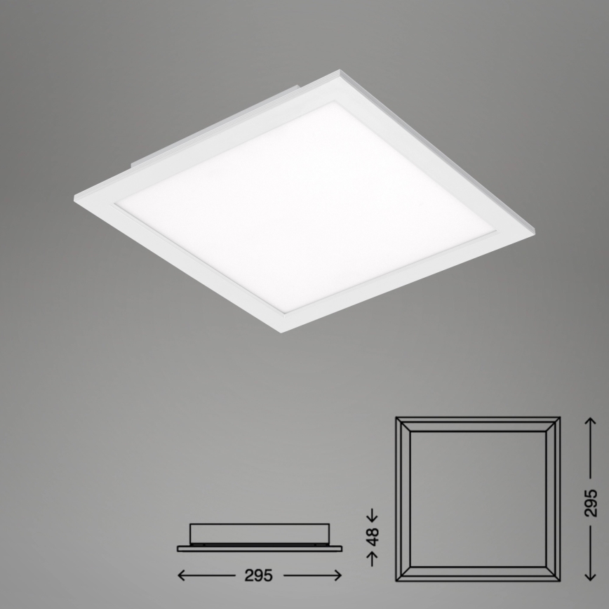 Briloner 7194-016 - Стельовий LED світильник з регулюванням яскравості SIMPLE LED/18W/230V + ДК