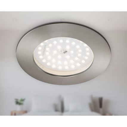 Briloner 7206-012 - Светодиодный встроенный светильник для ванной комнаты LED/10,5W/230V IP44