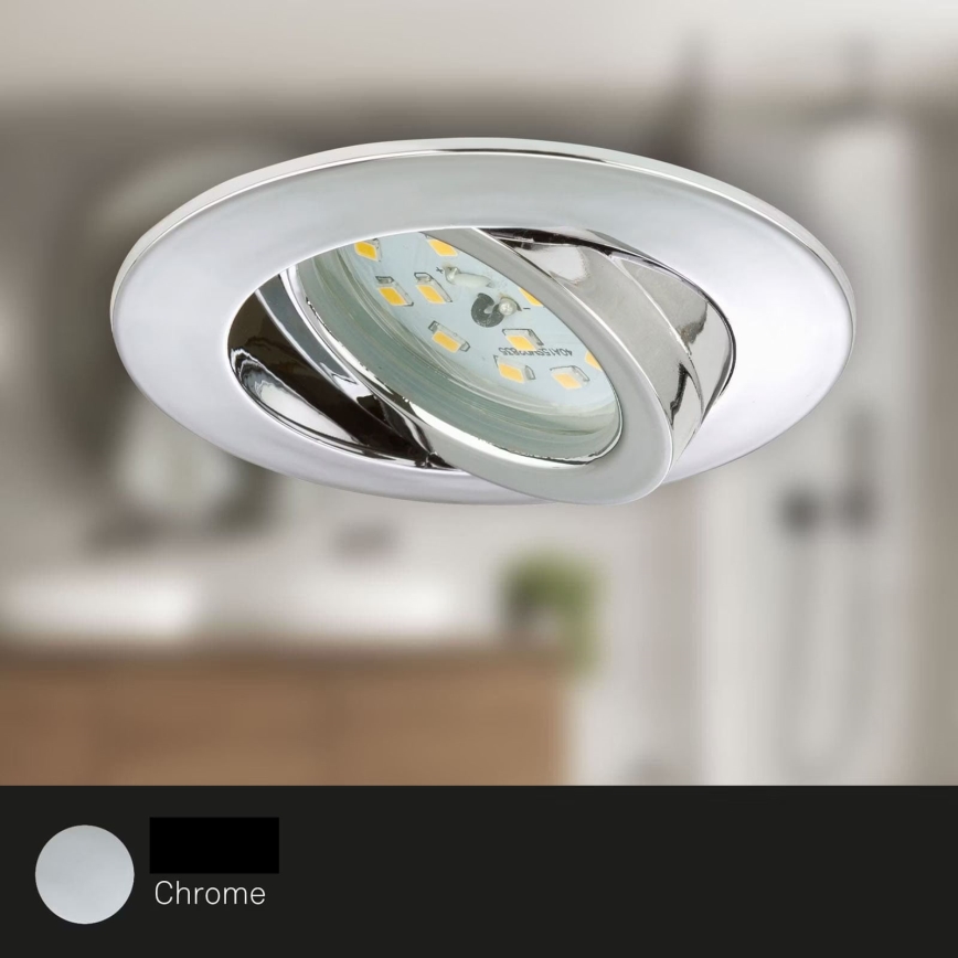 Briloner 7209-038 - НАБІР 3x Вбудований стельовий LED світильник для ванної LED/5W/230V IP23