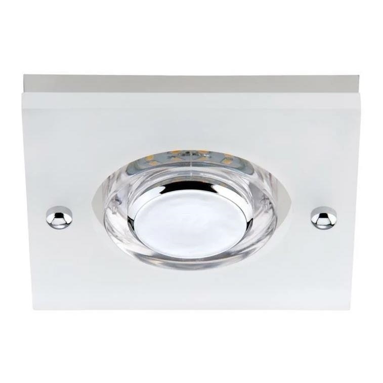 Briloner 7217-018 - Вбудований стельовий LED світильник для ванної ATTACH LED/5W/230V IP44 3000K квадратний