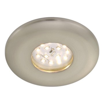 Briloner 7227-012 - Светодиодный встроенный светильник для ванной комнаты LED/5W/230V IP65 матовый хром