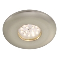 Briloner 7227-012 - Вбудований стельовий LED світильник для ванної LED/5W/230V IP65 матовий хром
