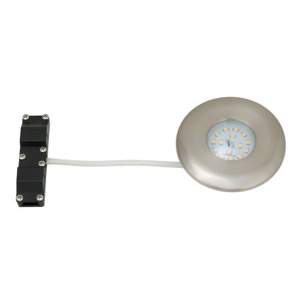 Briloner 7227-012 - Вбудований стельовий LED світильник для ванної LED/5W/230V IP65 матовий хром