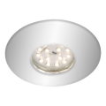 Briloner 7227-018 - Светодиодный встроенный светильник для ванной комнаты LED/5W/230V IP65 матовый хром