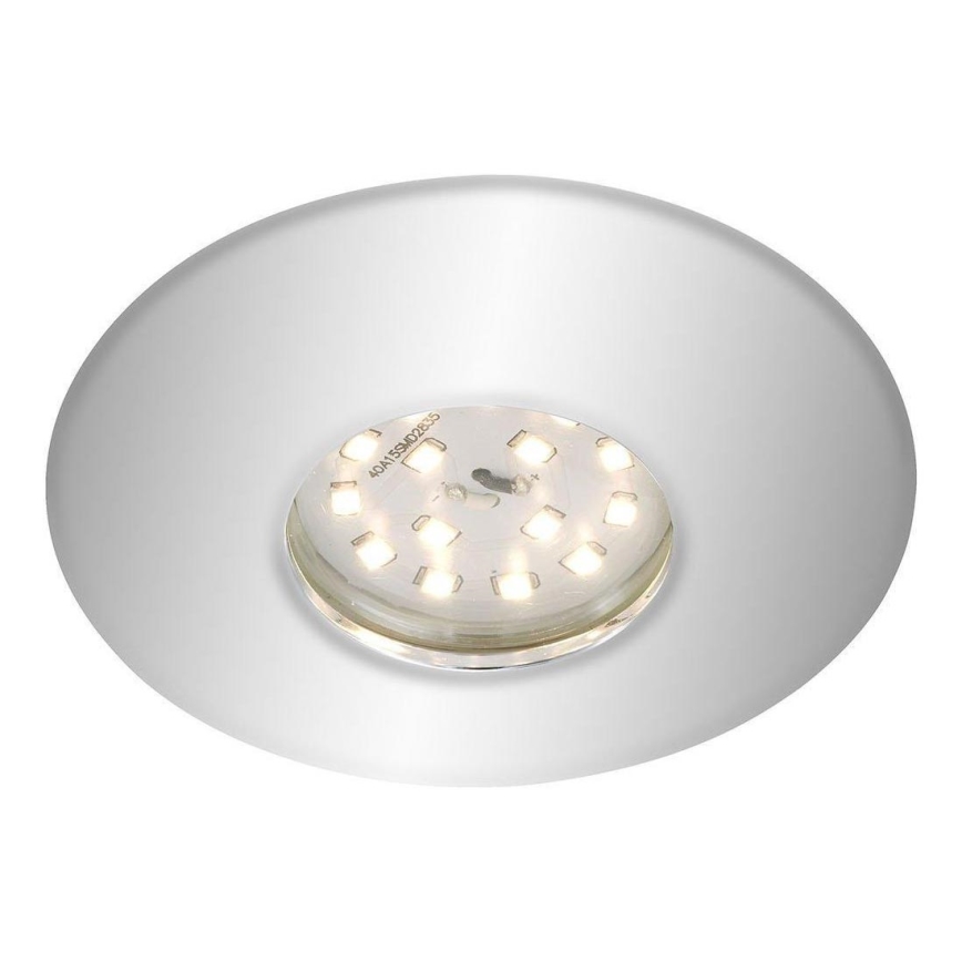 Briloner 7227-018 - Вбудований стельовий LED світильник для ванної LED/5W/230V IP65 матовий хром