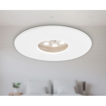 Briloner 7240-036 -НАБІР 3x Вбудований стельовий LED світильник для ванної ATTACH LED/1,8W/230V IP44 білий