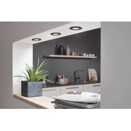 Briloner 7295-011 - Светодиодный встроенный светильник для ванной комнаты с регулированием яркости ATTACH LED/6,5W/230V IP44