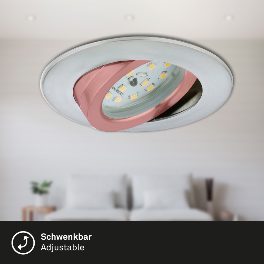 Briloner 7296-019 - Світильник для ванної кімнати з LED підвісним діммером LED/6,5W/230V IP23