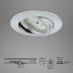 Briloner 7296-019 - Светодиодный встроенный светильник для ванной с регулированием яркости LED/6,5W/230V IP23
