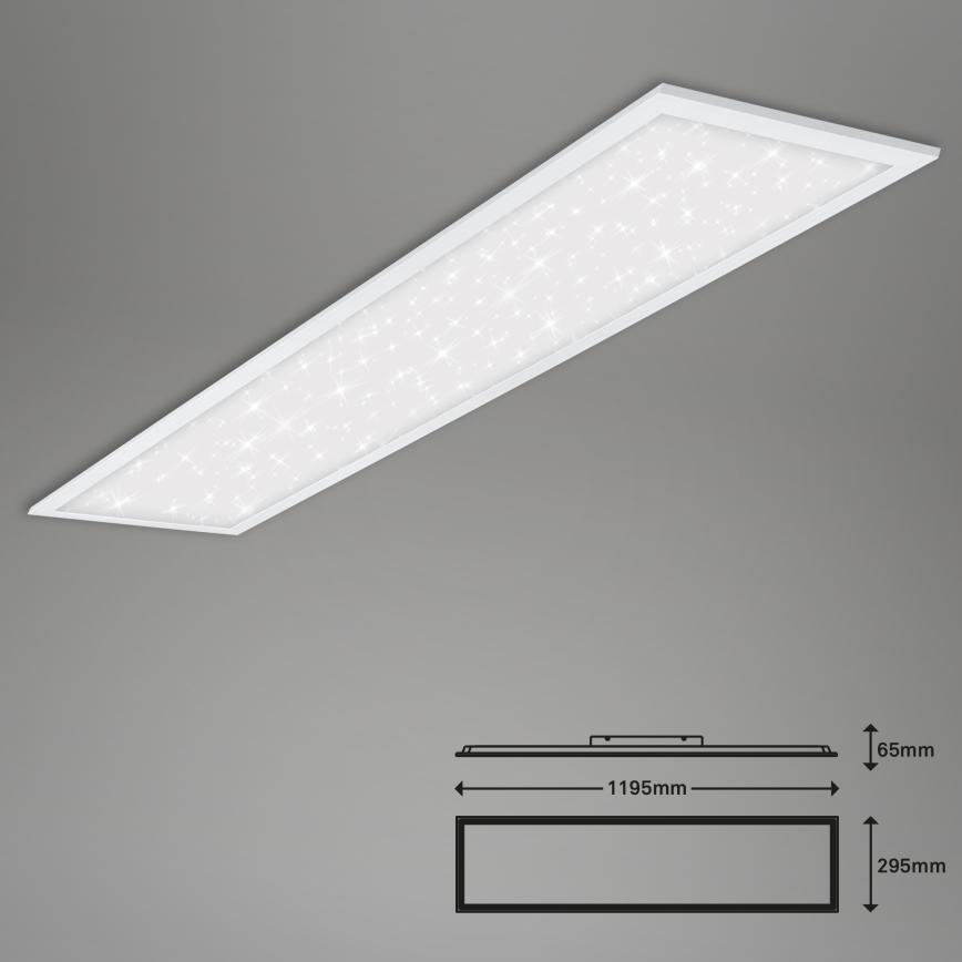 Briloner 7304-016 - Светодиодный потолочный светильник с регулированием яркости STARRY SKY LED/36W/230V 3000-6000K + дистанционное управление