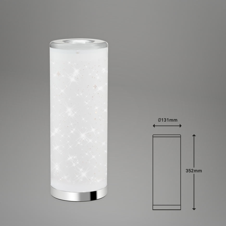 Briloner 7332-018 - Світлодіодна настільна лампа STARRY SKY 1xGU10/5W/230V білий