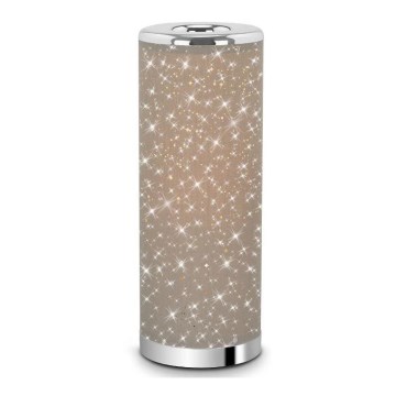 Briloner 7334-011 - Світлодіодна настільна лампа STARRY SKY 1xGU10/5W/230V коричневий