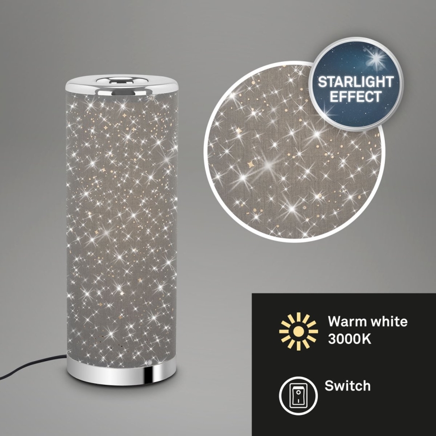 Briloner 7334-014 - Світлодіодна настільна лампа STARRY SKY 1xGU10/5W/230V 3000K