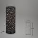 Briloner 7334-015 - Світлодіодна настільна лампа STARRY SKY 1xGU10/5W/230V чорний