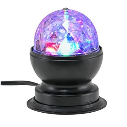 Briloner 7347-015 - LED настільна диско-куля DISCO LIGHT 1xE27/3W/230V