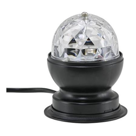 Briloner 7347-015 - Светодиодный настольный диско-шар DISCO LIGHT 1xE27/3W/230V