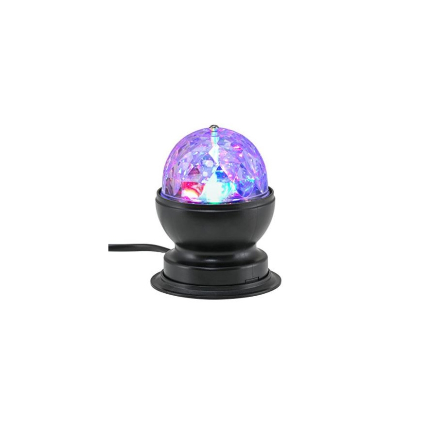 Briloner 7357-015 - Светодиодный настольный диско-шар DISCO LIGHT 1xE27/3W/230V