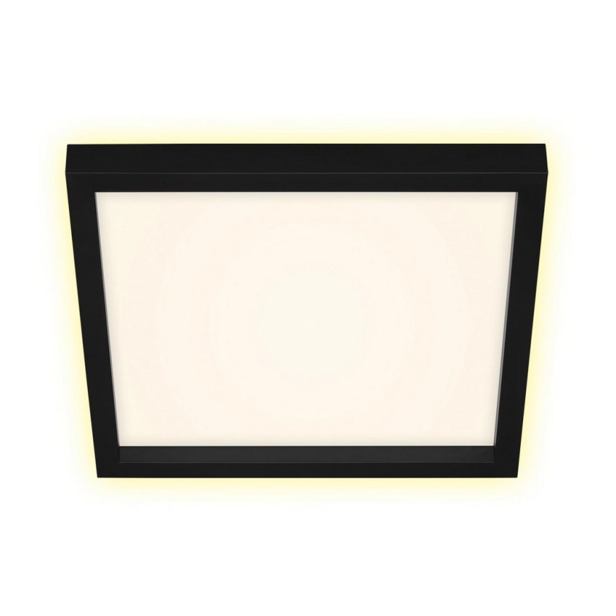Briloner 7362-015 - Світлодіодний стельовий світильник CADRE LED/18W/230V 29,6x29,6 cm чорний