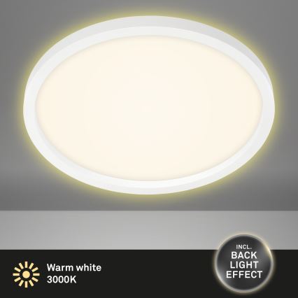 Briloner 7363-016 - Світлодіодний стельовий світильник CADRE LED/22W/230V діаметр 42,5 cm білий