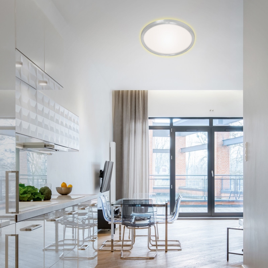 Briloner 7363-019 - Светодиодный потолочный светильник CADRE LED/22W/230V ⌀ 42,5 см